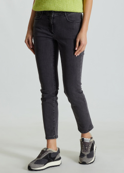 Темно-серые джинсы Penny Black зауженного кроя, фото